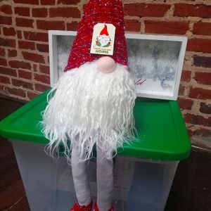 NWT Adorable Gnome Weighted. 28 Inches Tall